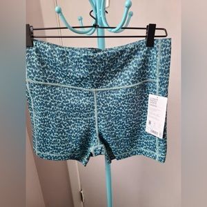 Athleta Ultimate Printed Shortie Allura Villa Teal